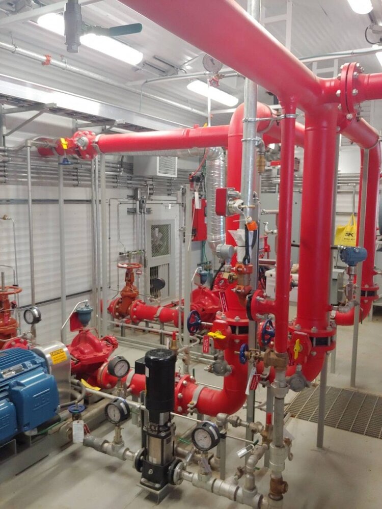 fire pump house