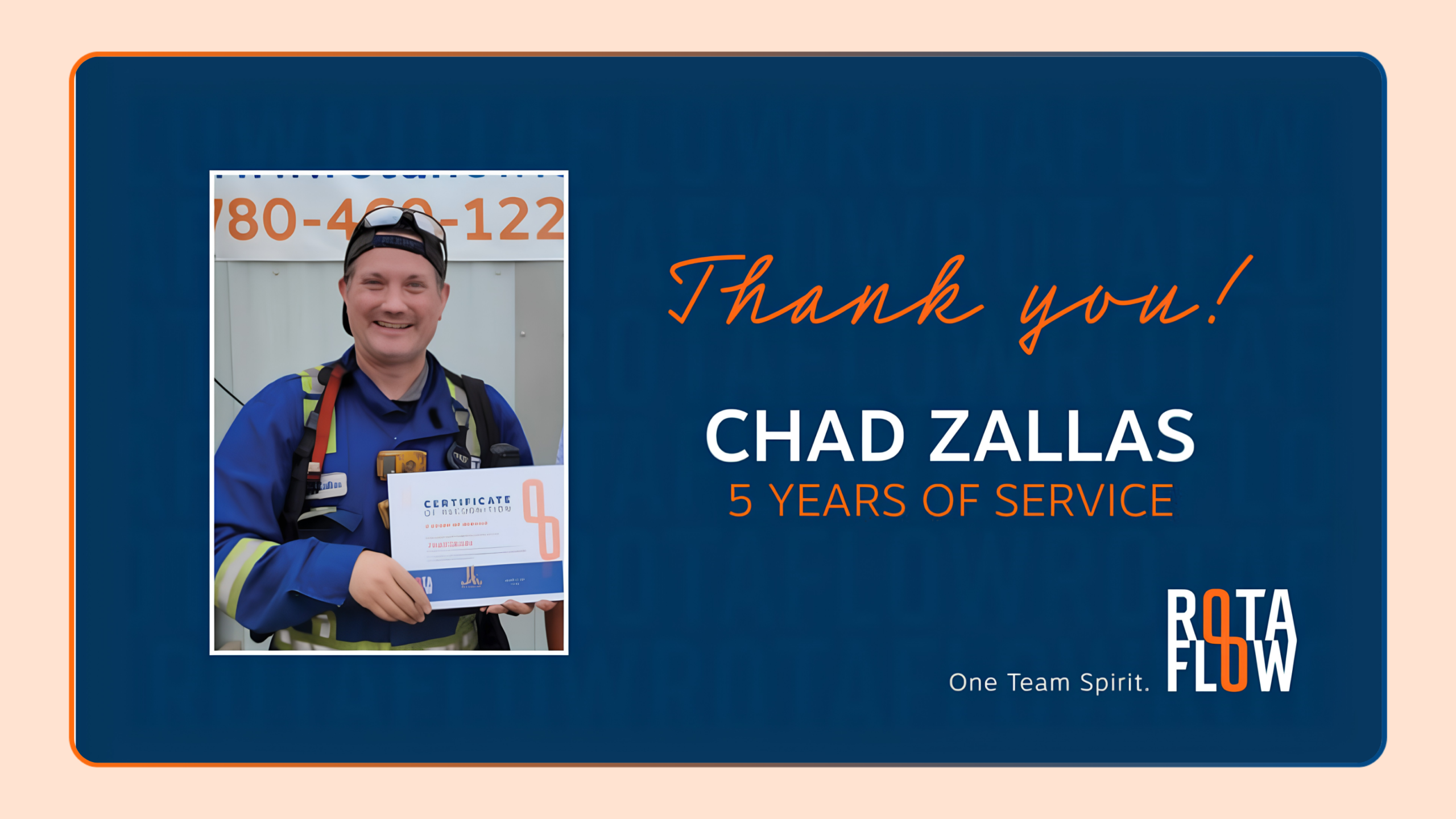 5-Years For Chad Zallas