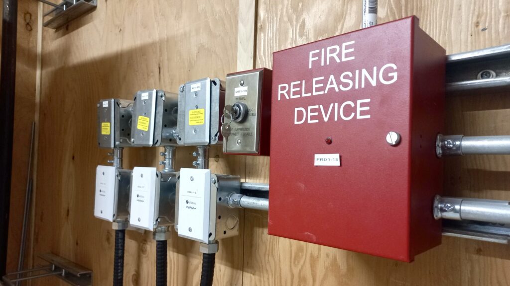 Clean Agent Fire Suppression System Installation – Industrial Facility, Northern Alberta
