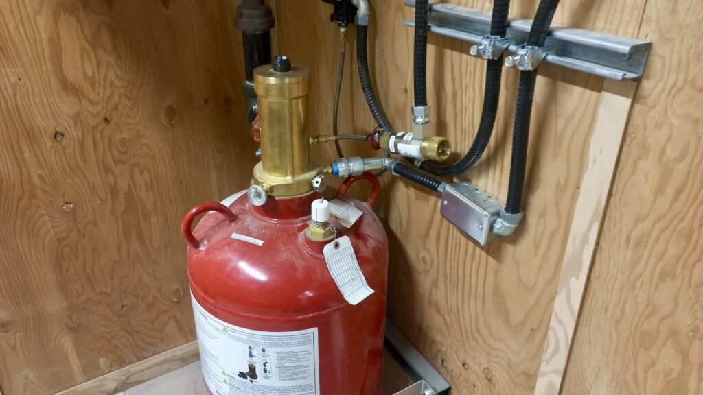 Clean Agent Fire Suppression System Installation – Industrial Facility, Northern Alberta