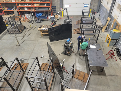 Structural Steel Skid Fabrication