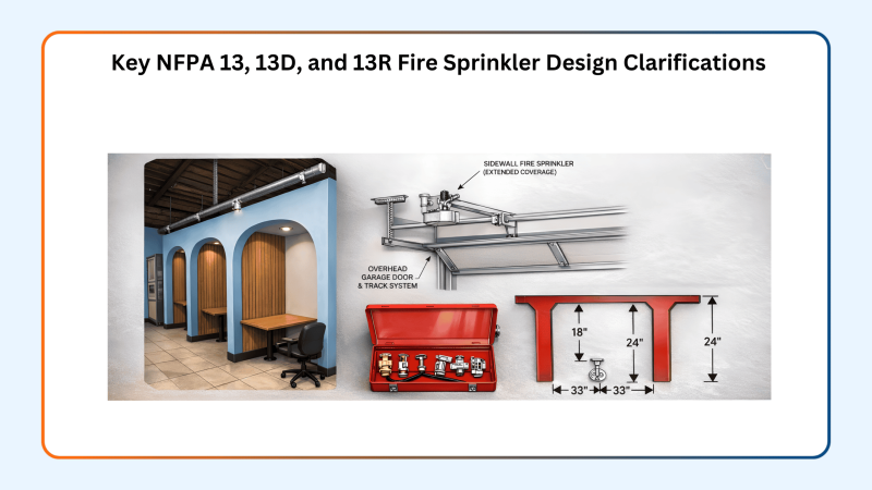 Key NFPA 13, 13D, and 13R Fire Sprinkler Design Clarifications